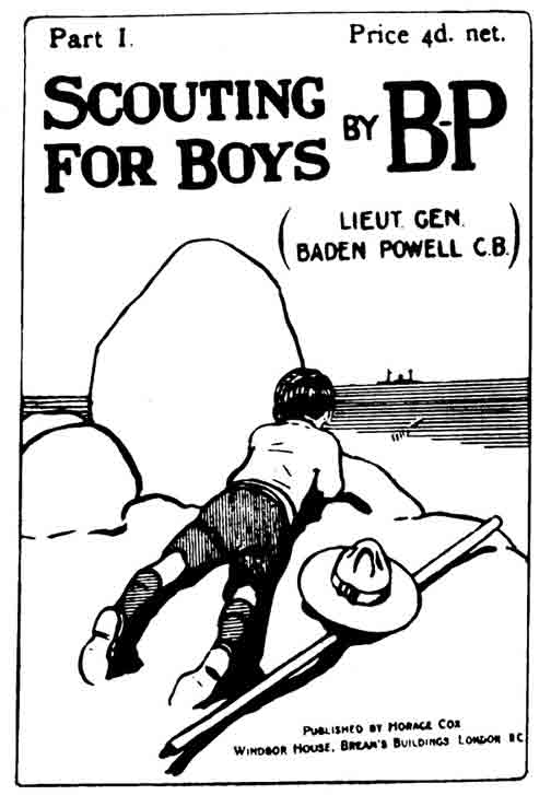 Couverture du livre "Scouting for boys (by BP)"
